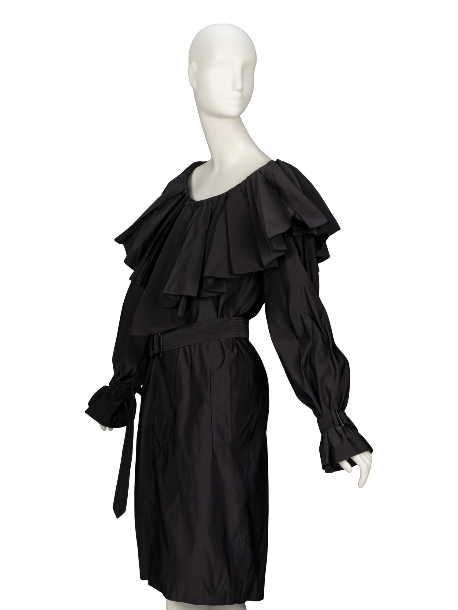 Jean Paul Gaultier, Pleated Collar Trench Coat