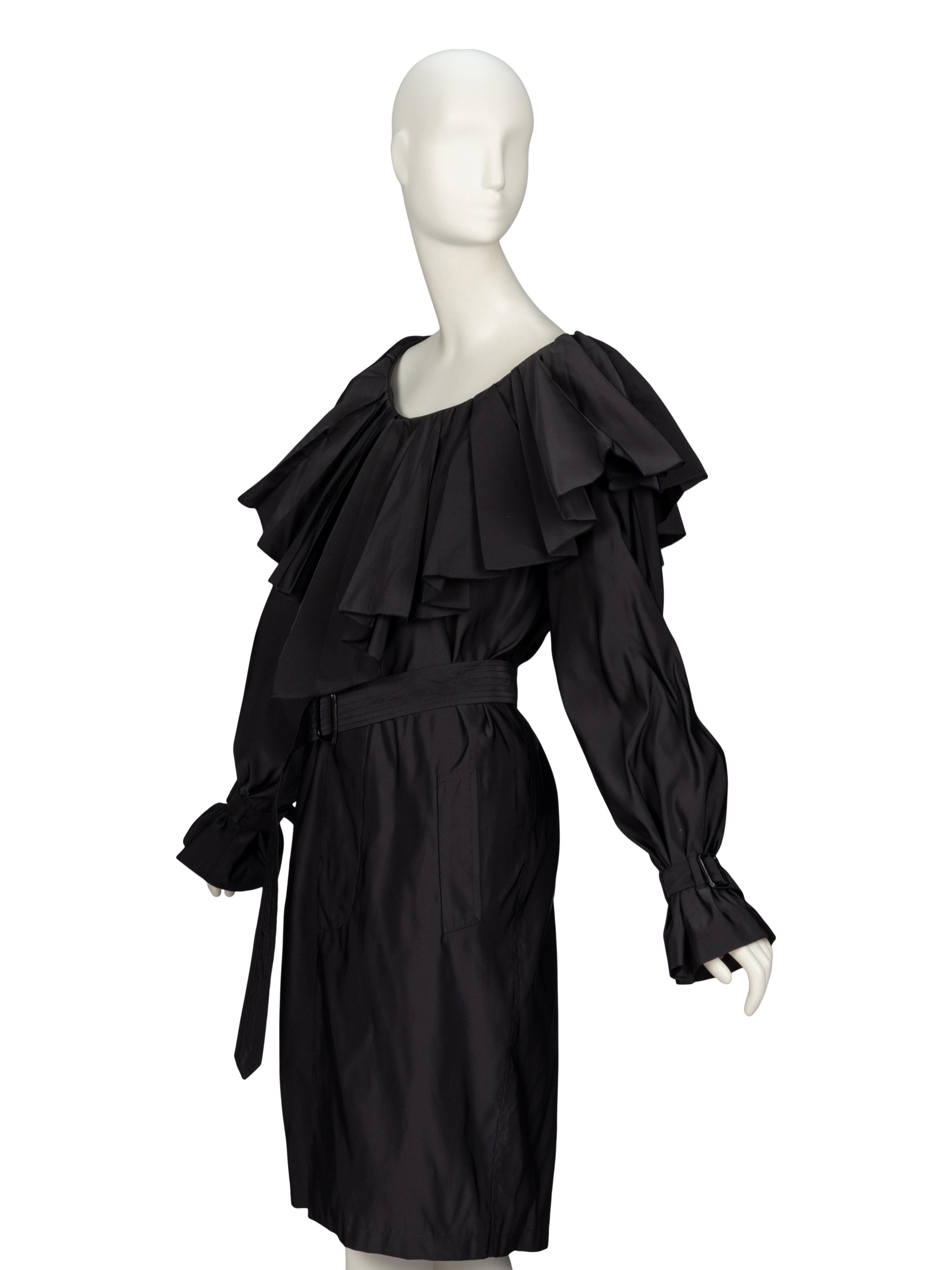 Jean Paul Gaultier, Pleated Collar Trench Coat