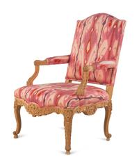 A Régence Style Carved Armchair