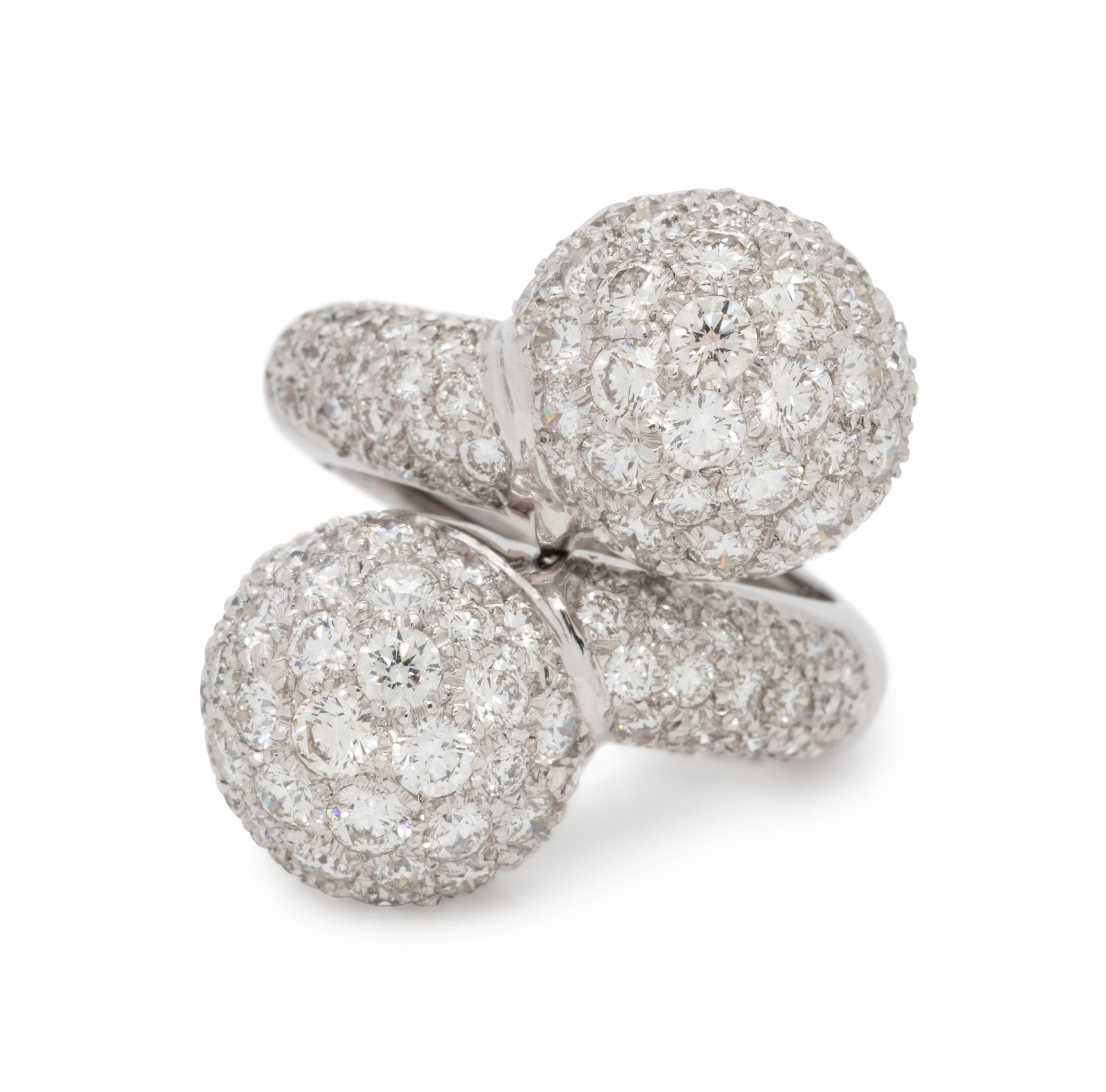 DIAMOND BYPASS RING