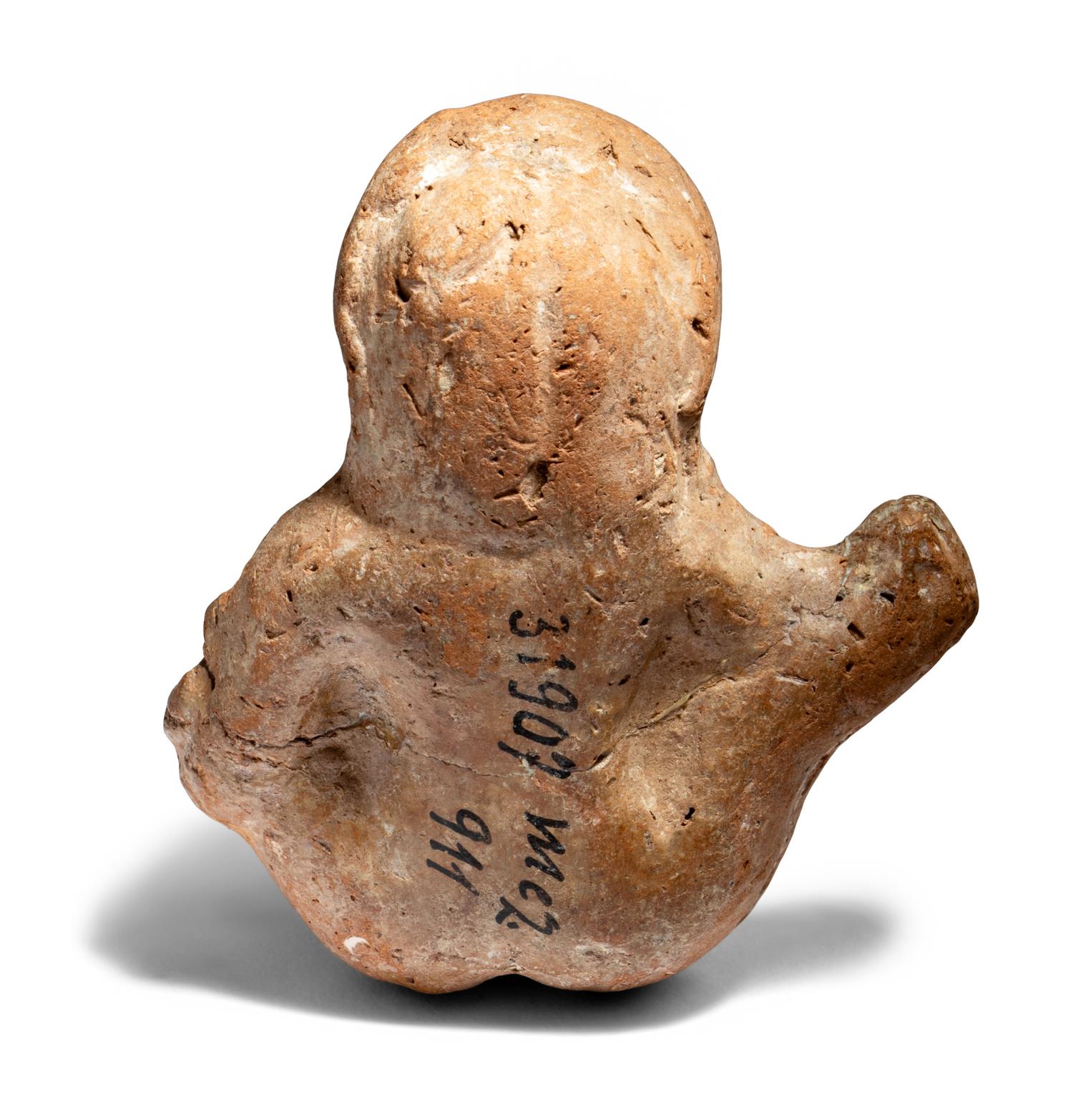 A Greek Terracotta Figure of a Woman