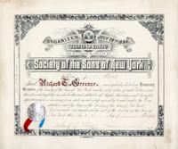 (AFRICAN-AMERICANA) GREENER, RICHARD THEODORE. Archive of 5 documents and books re: first African-American graduate of Harvard