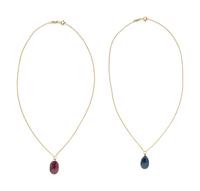 COLLECTION OF GEMSTONE NECKLACES