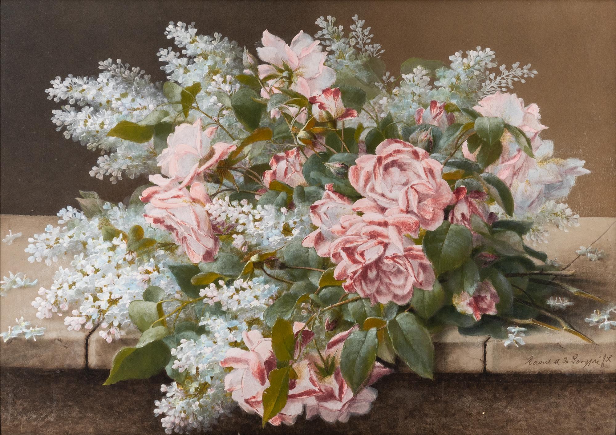 Roses on a Tabletop