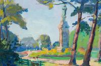 American School, (20th century), Regional Landscapes (five works)