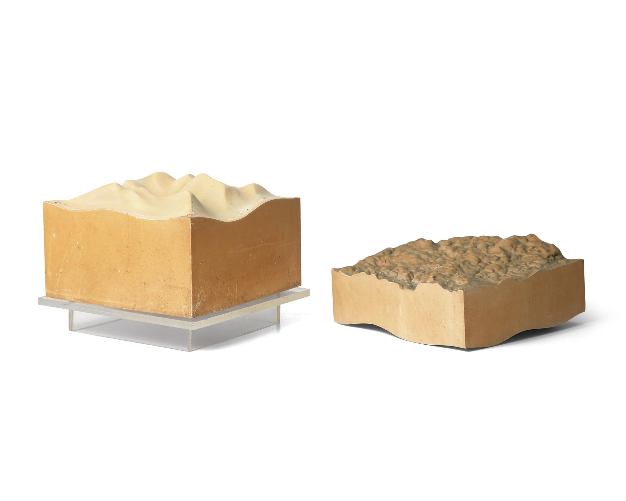 Two-part 'Cloud' relief Sculpture
