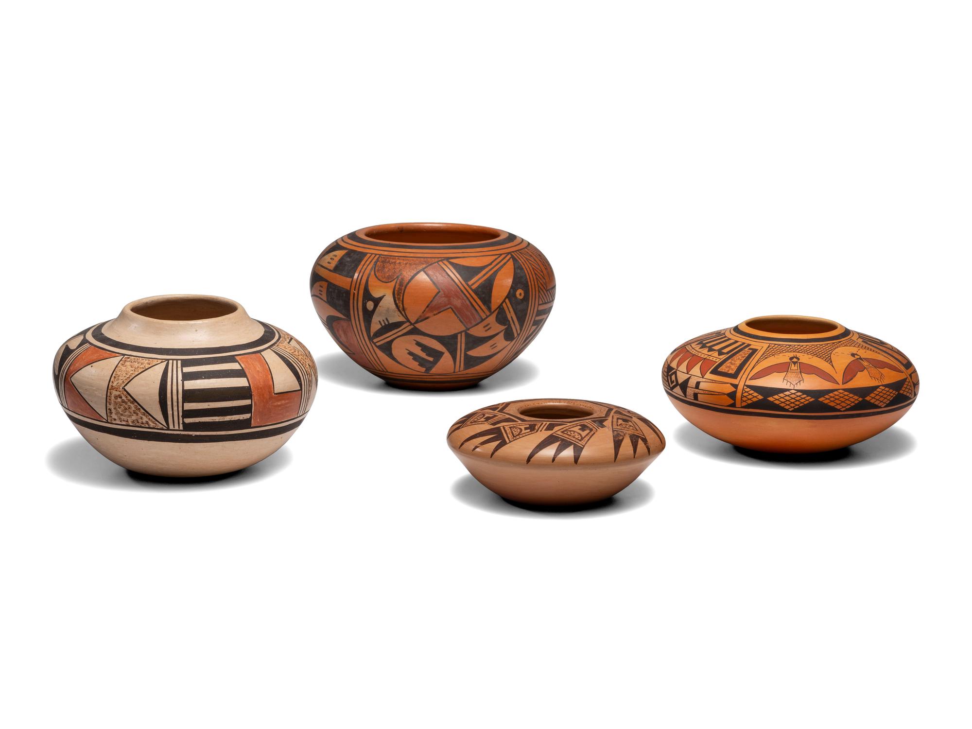 Collection of Hopi Pottery