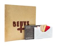 BEUYS, JOSEPH. Multiples + Grafik. Munich, 1971. Limited. With a felt postcard.