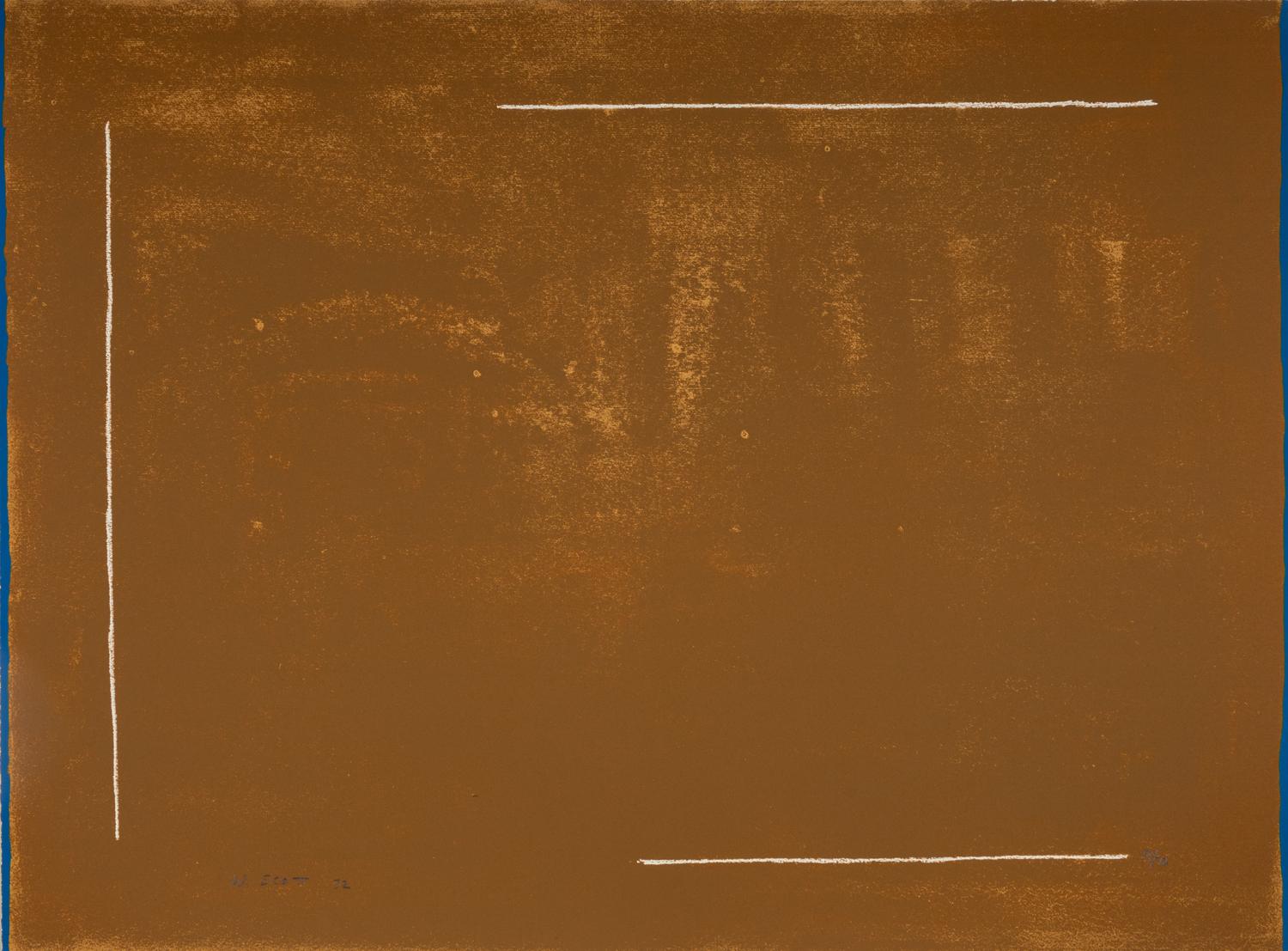 Angles Equal and Brown Field Defined (two prints from A Poem for Alexander ), 1972
