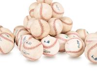 A Group of 40 Chicago Cubs Game / Practice Used Baseballs From Wrigley Field and Spring Training