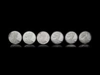 [PRIVATE ISSUE] Six 1/2-Pound Silver Rounds