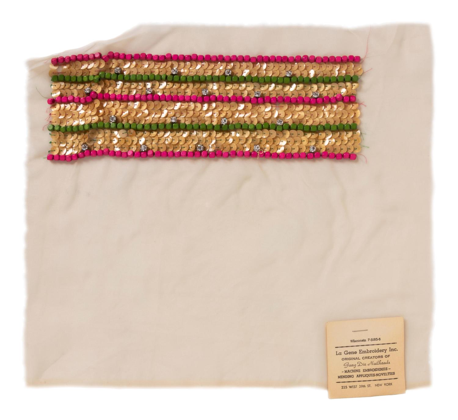 Collection of Ten American-Made Embroidery Samples, 1960-90s