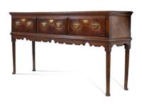 A George III Oak Welsh Sideboard