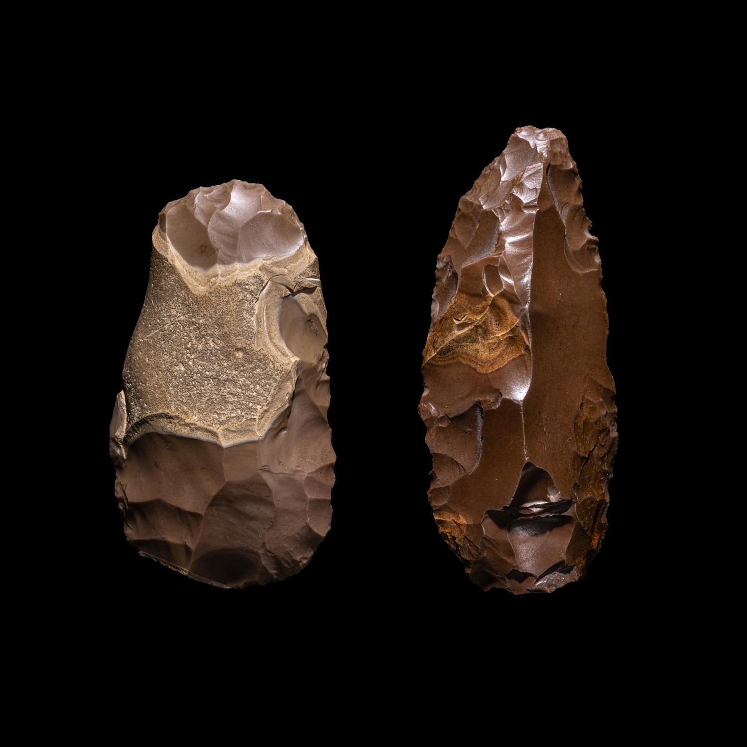 Two Egyptian Flint Tools