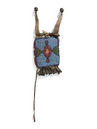Fort Peck Assiniboine-Sioux Beaded Hide Strike-a-Light