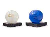 Two Heads in Spheres Kosta Boda, Sweden