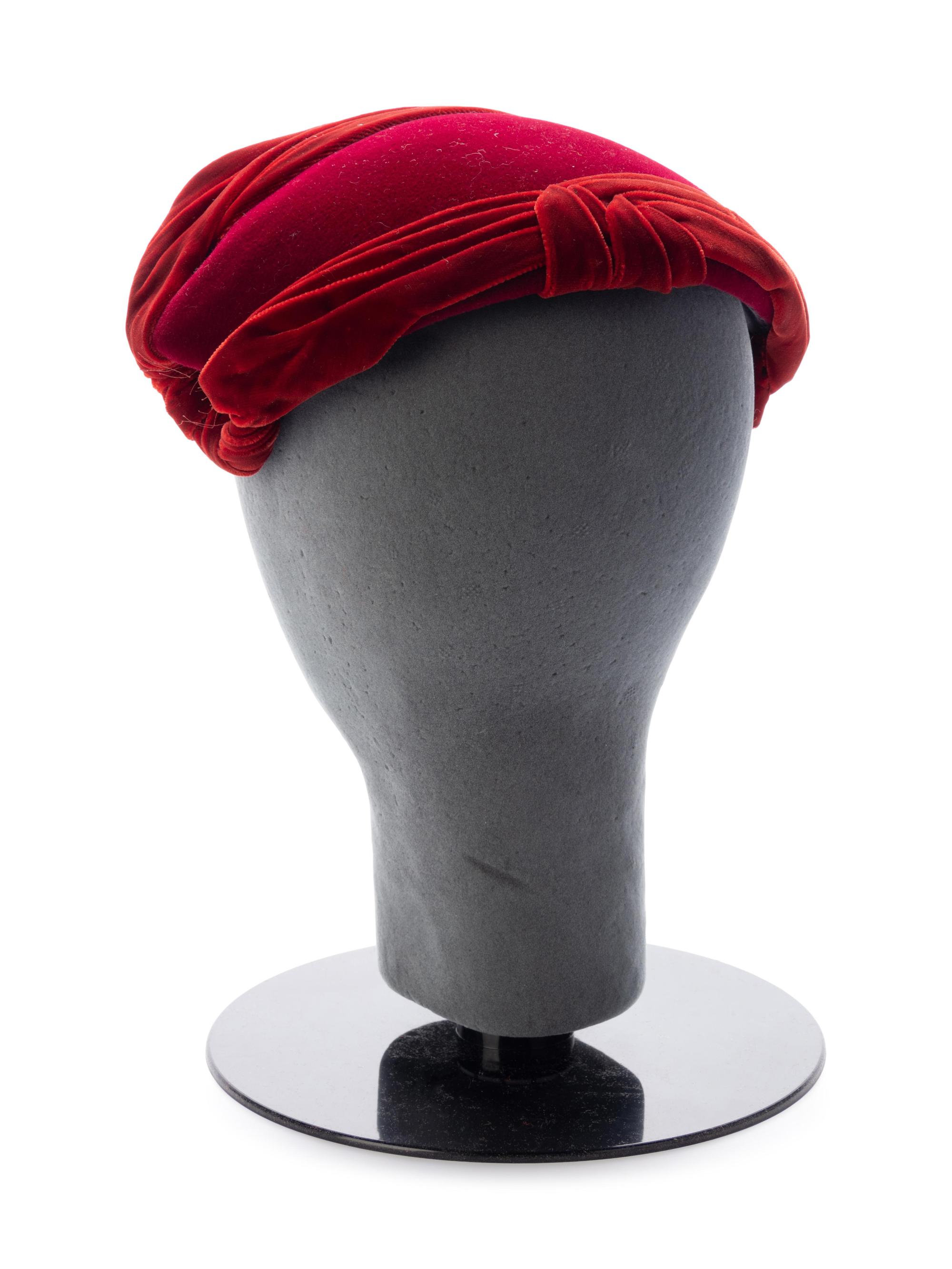 Collection of Nine Vintage Hats, 1950s-60s