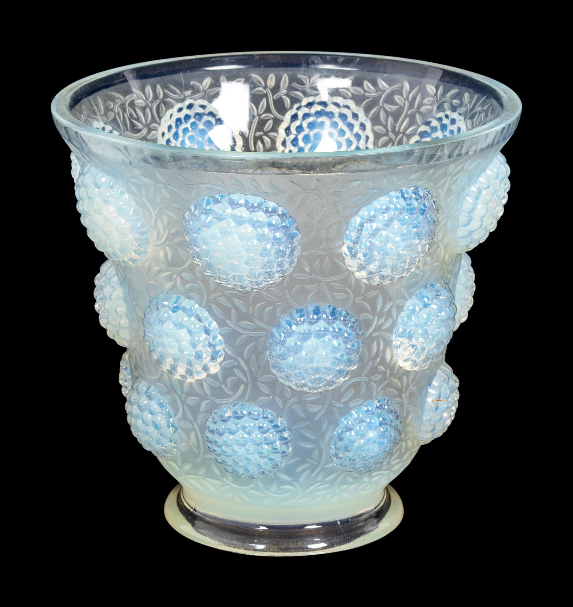A Verlys Opalescent Glass Vase