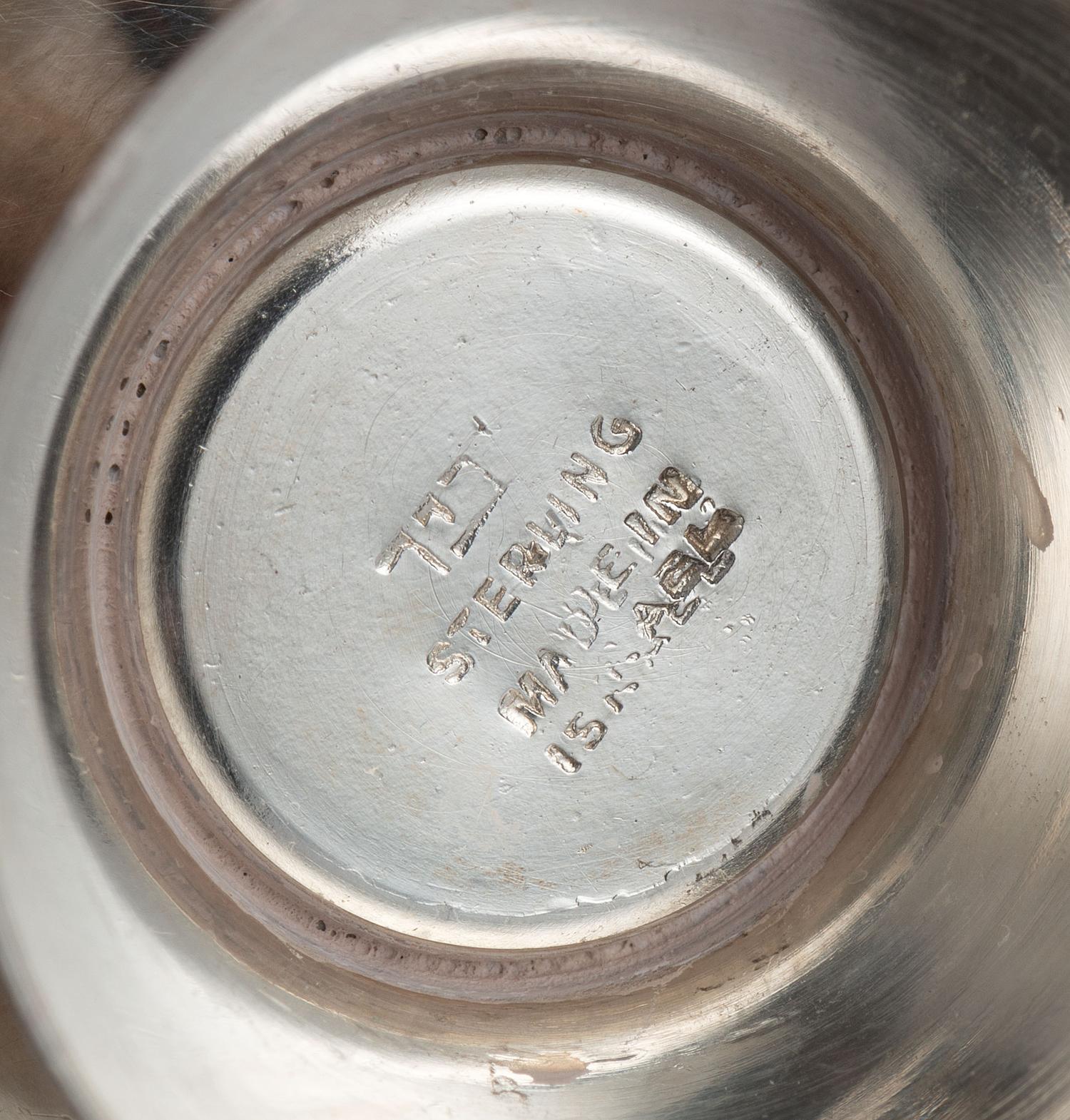 Six Pieces of Judaica Silver