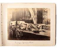 [EARLY PHOTOGRAPHY] -- [INDONESIA]. Album containing photographs of Java [Dutch East Indies]. Ca 1860s.