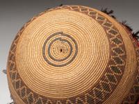 Yokut Polychrome Bottleneck Basket