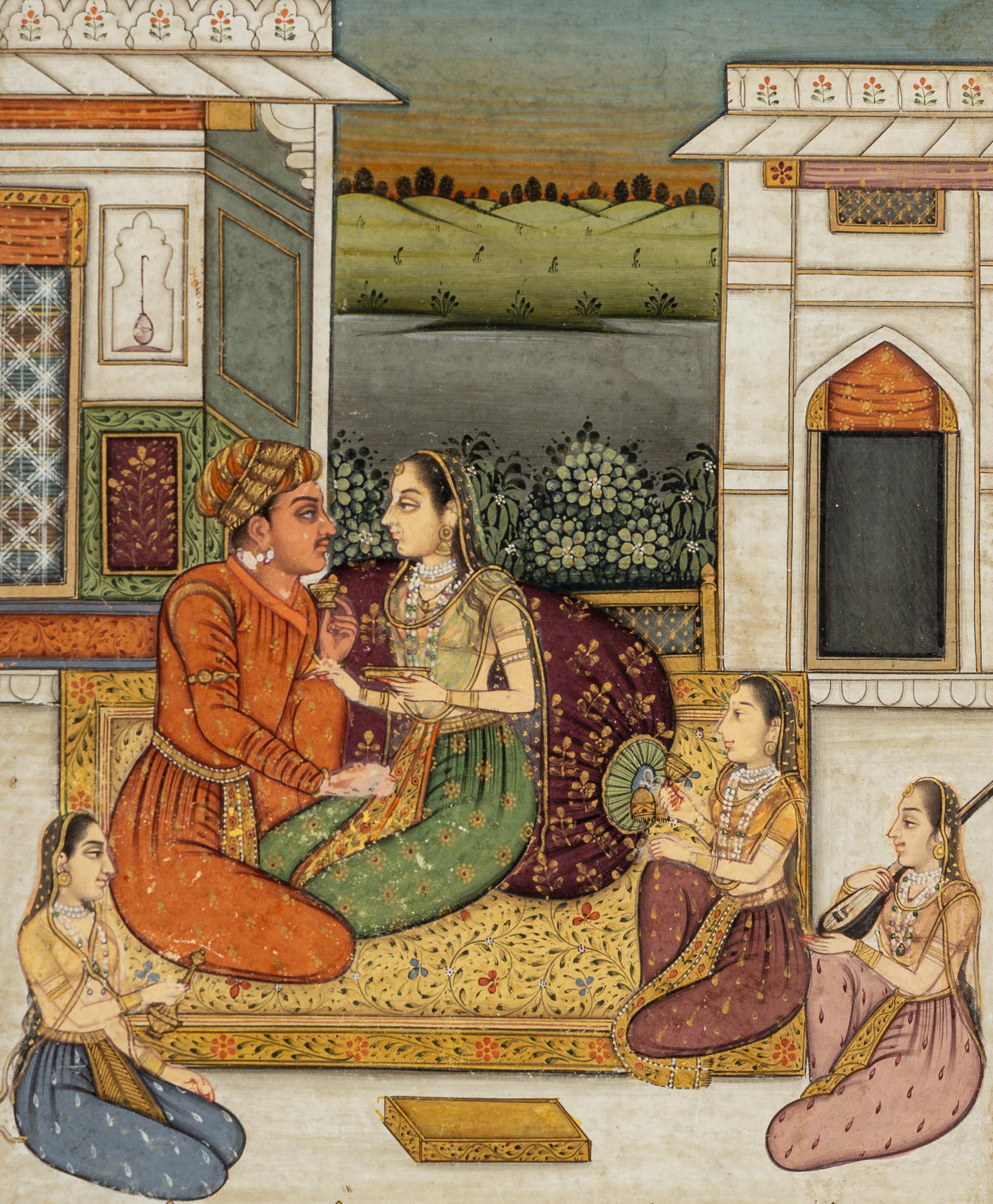 An Indian Miniature Painting