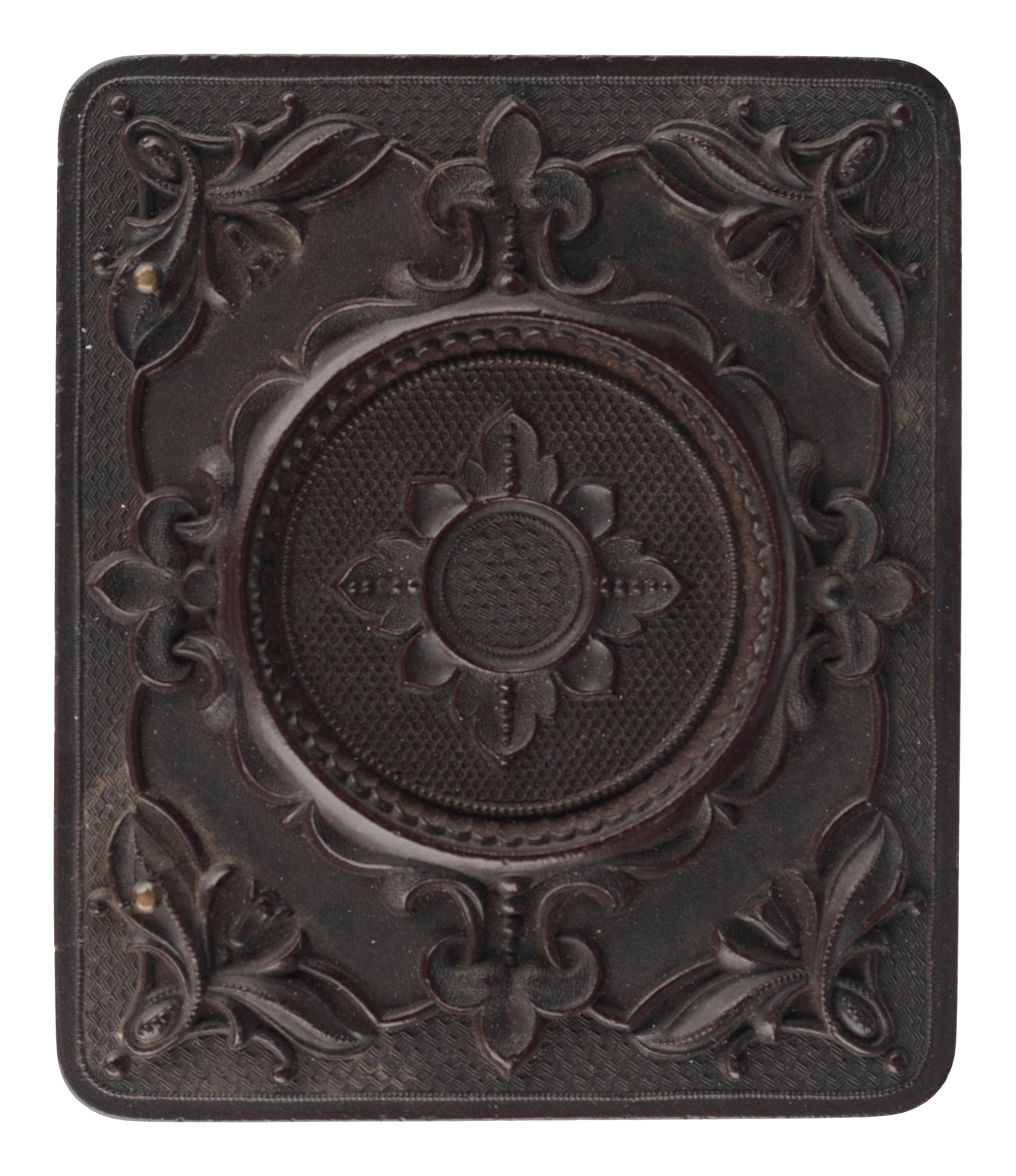 [EARLY PHOTOGRAPHY]. Ninth plate ambrotype of fireman.
