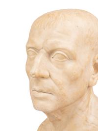 A Continental Marble Portrait Bust