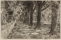 Childe Hassam, (American, 1859-1935), East Hampton, 1917