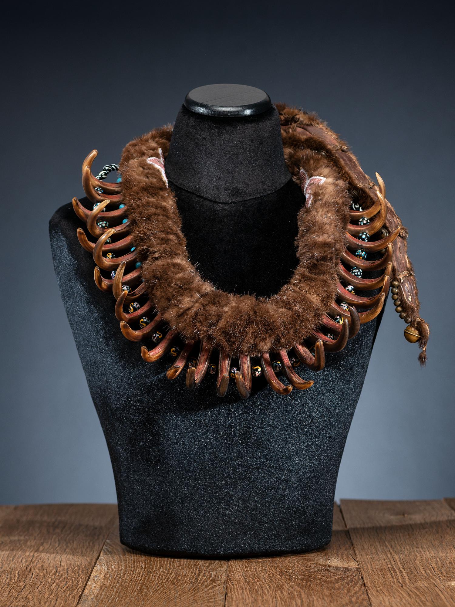 Prairie Grizzly Bear Claw Necklace
