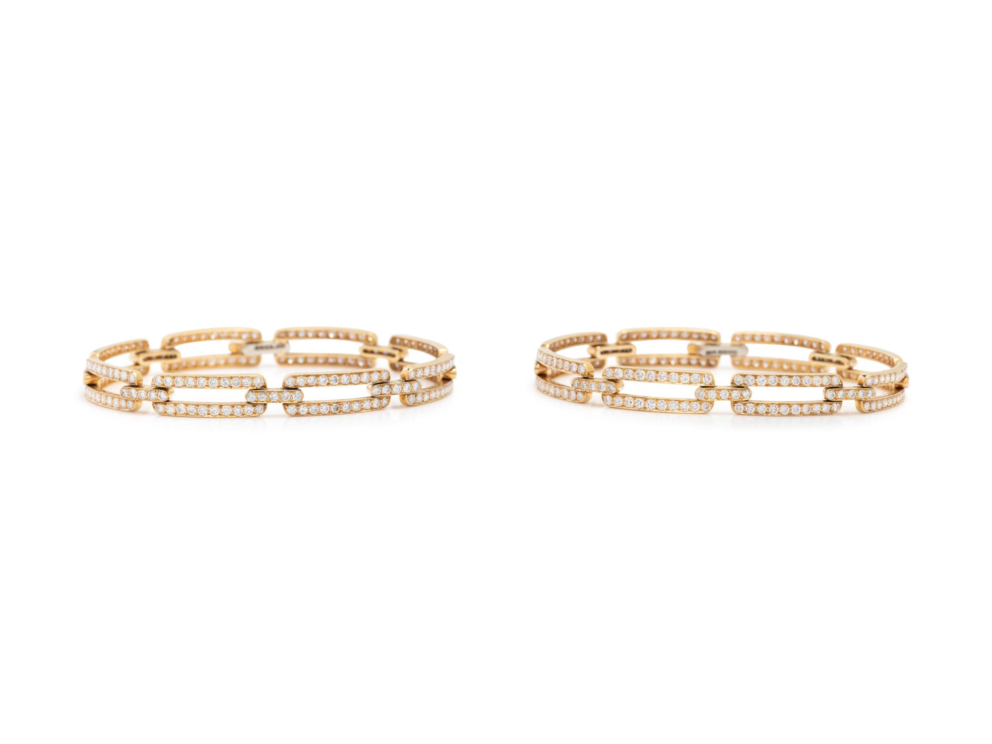 DAVID WEBB, YELLOW GOLD AND DIAMOND CONVERTIBLE NECKLACE/BRACELETS