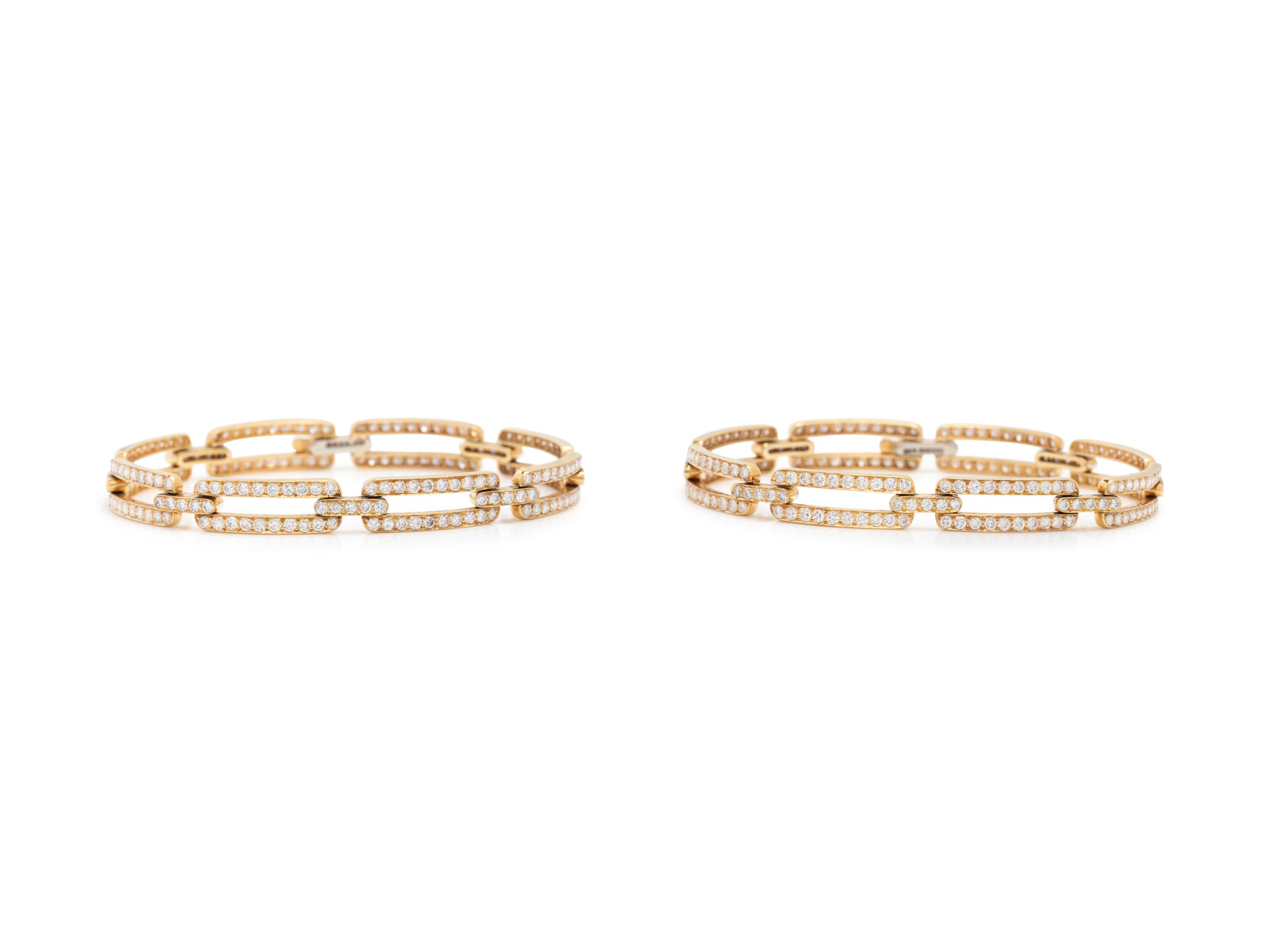 DAVID WEBB, YELLOW GOLD AND DIAMOND CONVERTIBLE NECKLACE/BRACELETS
