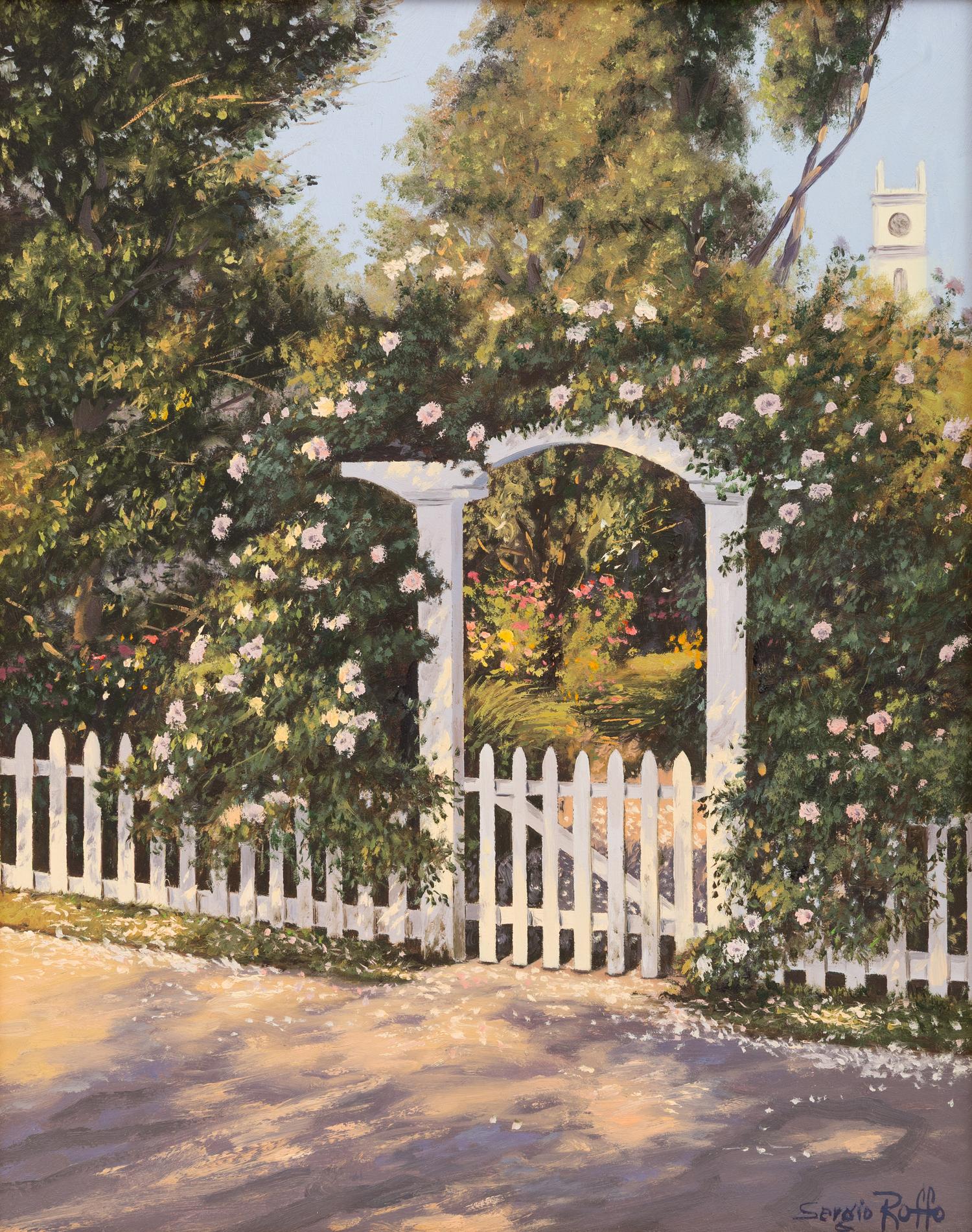 Sergio Roffo (Born, 1953) — White picket fence