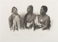 BODMER, Karl (1809-1893). ACKERMAN & Co., publisher. Missouri Indian, Oto Indian, Chief of the Puncas .