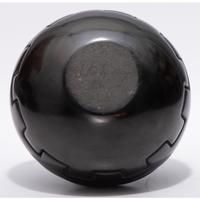 Deeply Carved Blackware Vase, with Avanyu AND Carved Blackware Jar