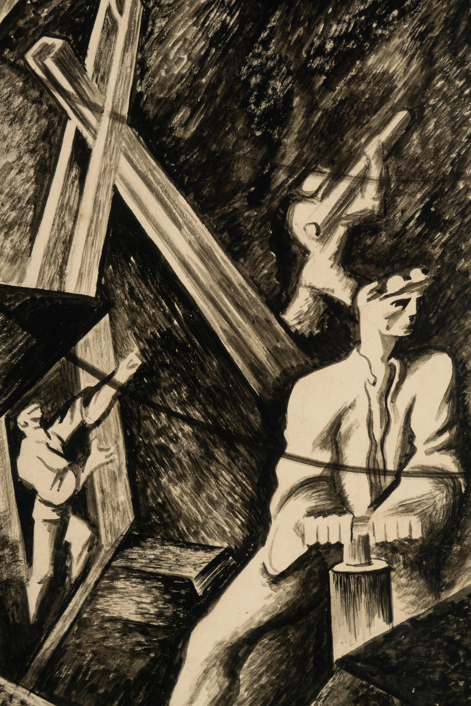 Study for Mural, Region #10 (Chicago)