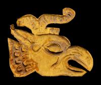 An Achaemenid Gold Griffin Applique