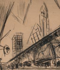 Downtown, The El (from Six American Etchings ), 1921