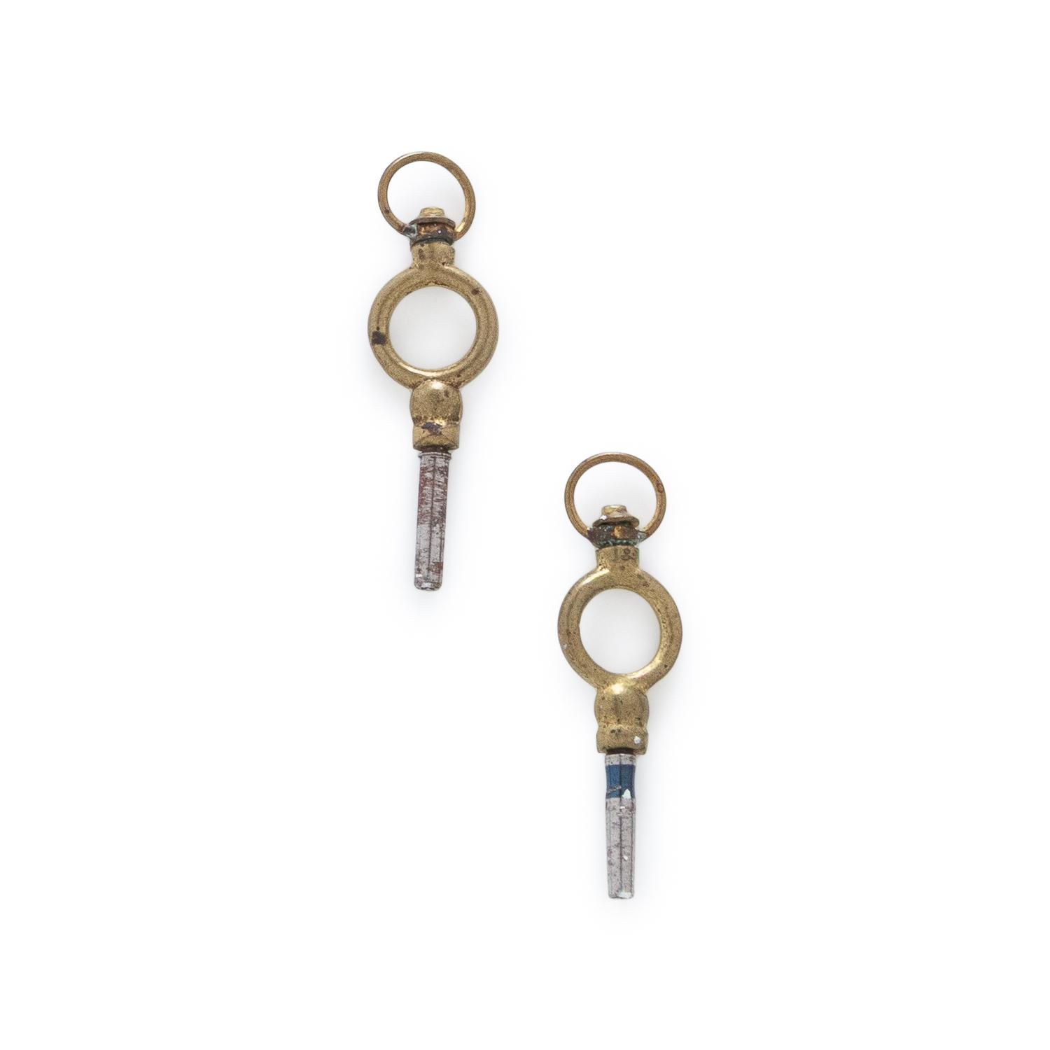YELLOW GOLD AND ENAMEL POCKET WATCH