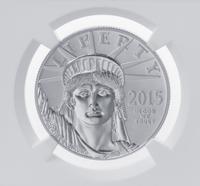 A Pair of United States 2015-W First Release $100 Platinum Proofs