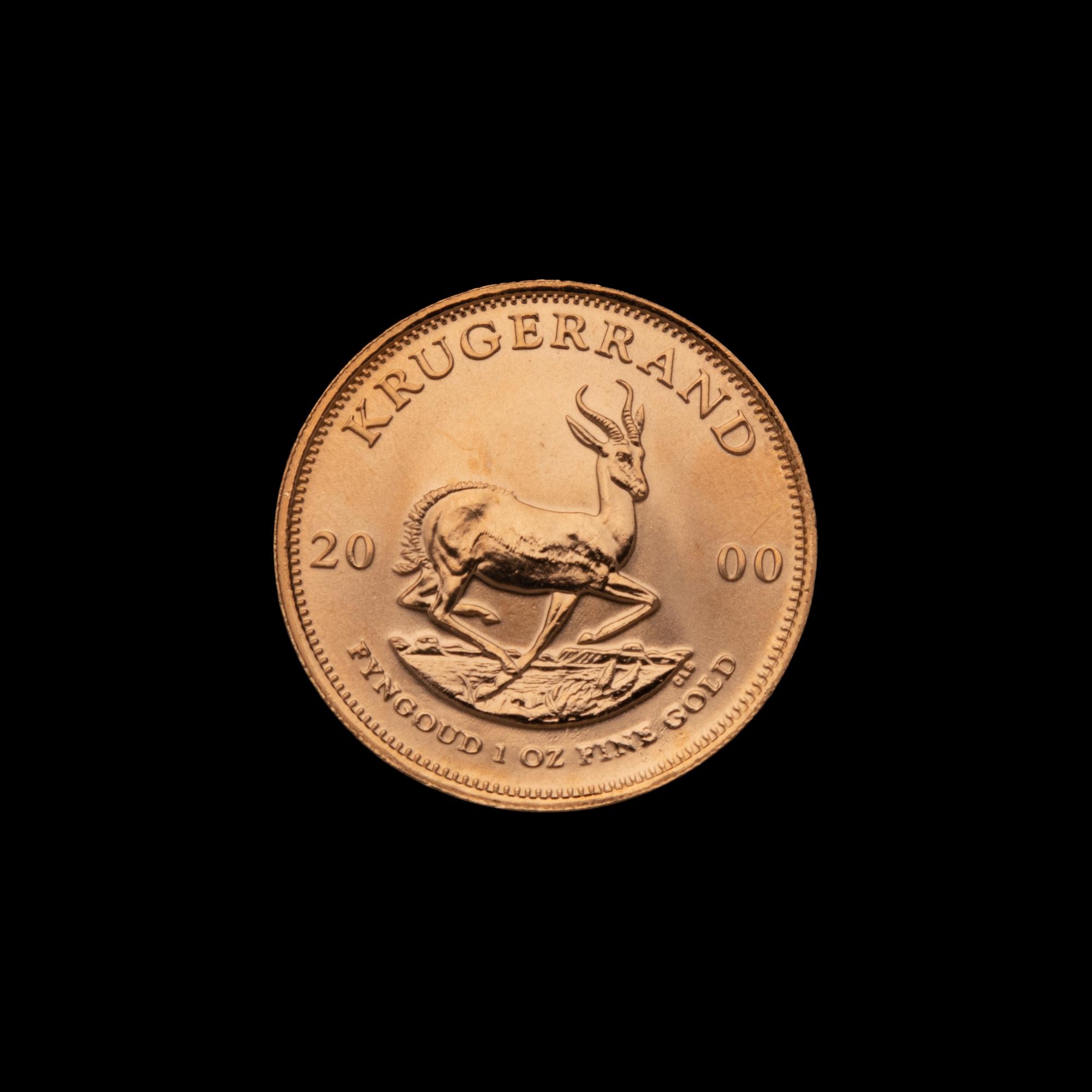 [SOUTH AFRICA] A 2000 Krugerrand 1 oz. Gold Coin