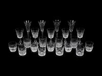 A Group of Waterford Cut Glass Stemware