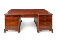 A Georgian Style Partner's Desk