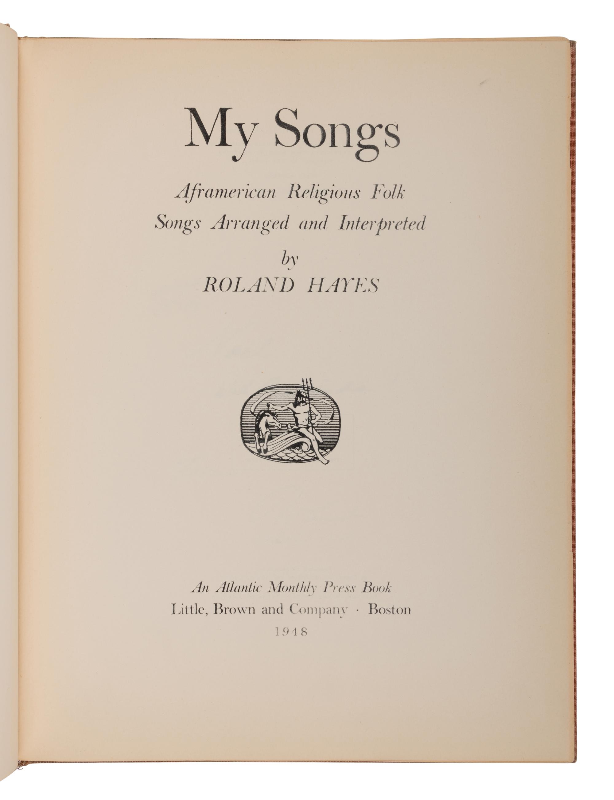 [SULLIVAN, Noël]. A group of 3 works PRESENTED AND INSCRIBED to Noël Sullivan, comprising: