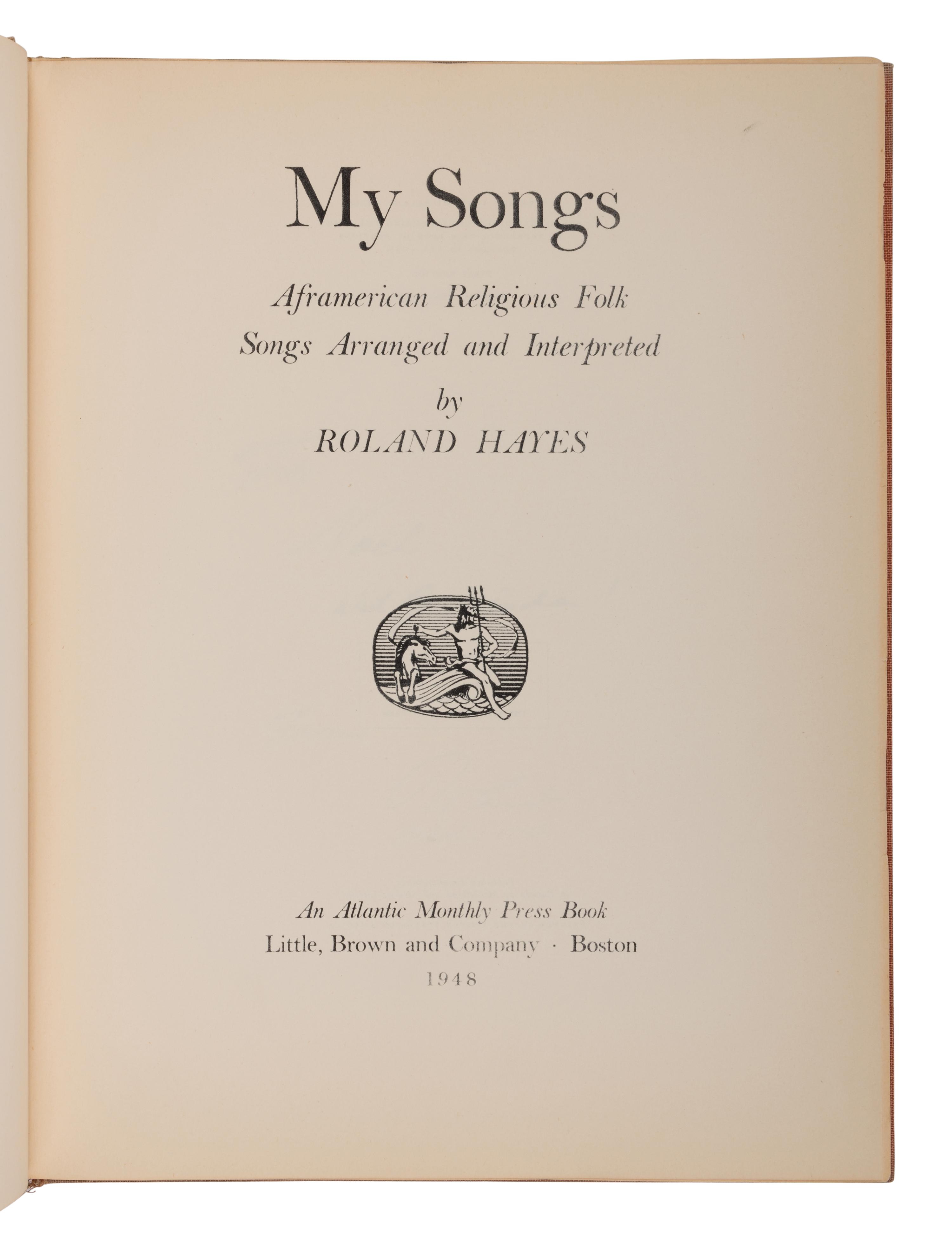 [SULLIVAN, Noël]. A group of 3 works PRESENTED AND INSCRIBED to Noël Sullivan, comprising: