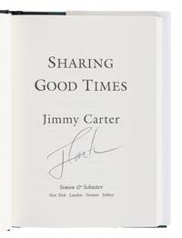 CARTER, Jimmy (b. 1924). A group of 7 FIRST EDITIONS by Carter, ALL SIGNED, comprising:
