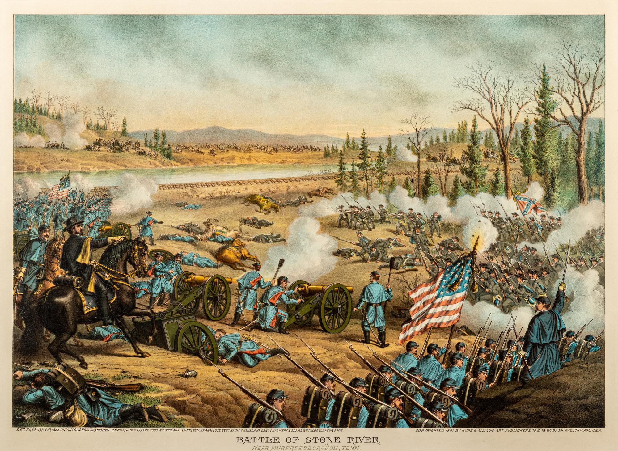 Three Lithographs Depicting Battle Scenes - Donated on June 27, 2024