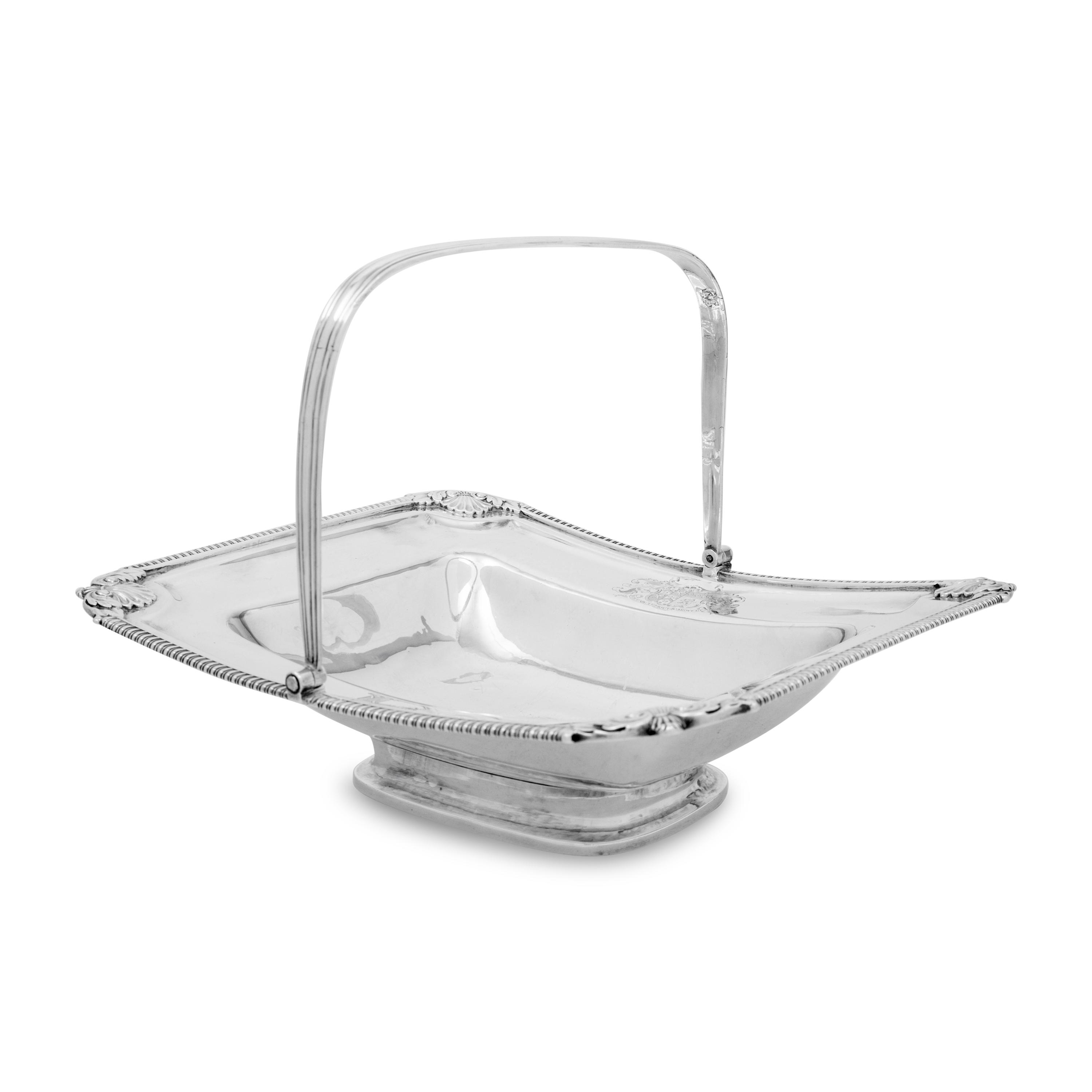 A George III Silver Cake Basket