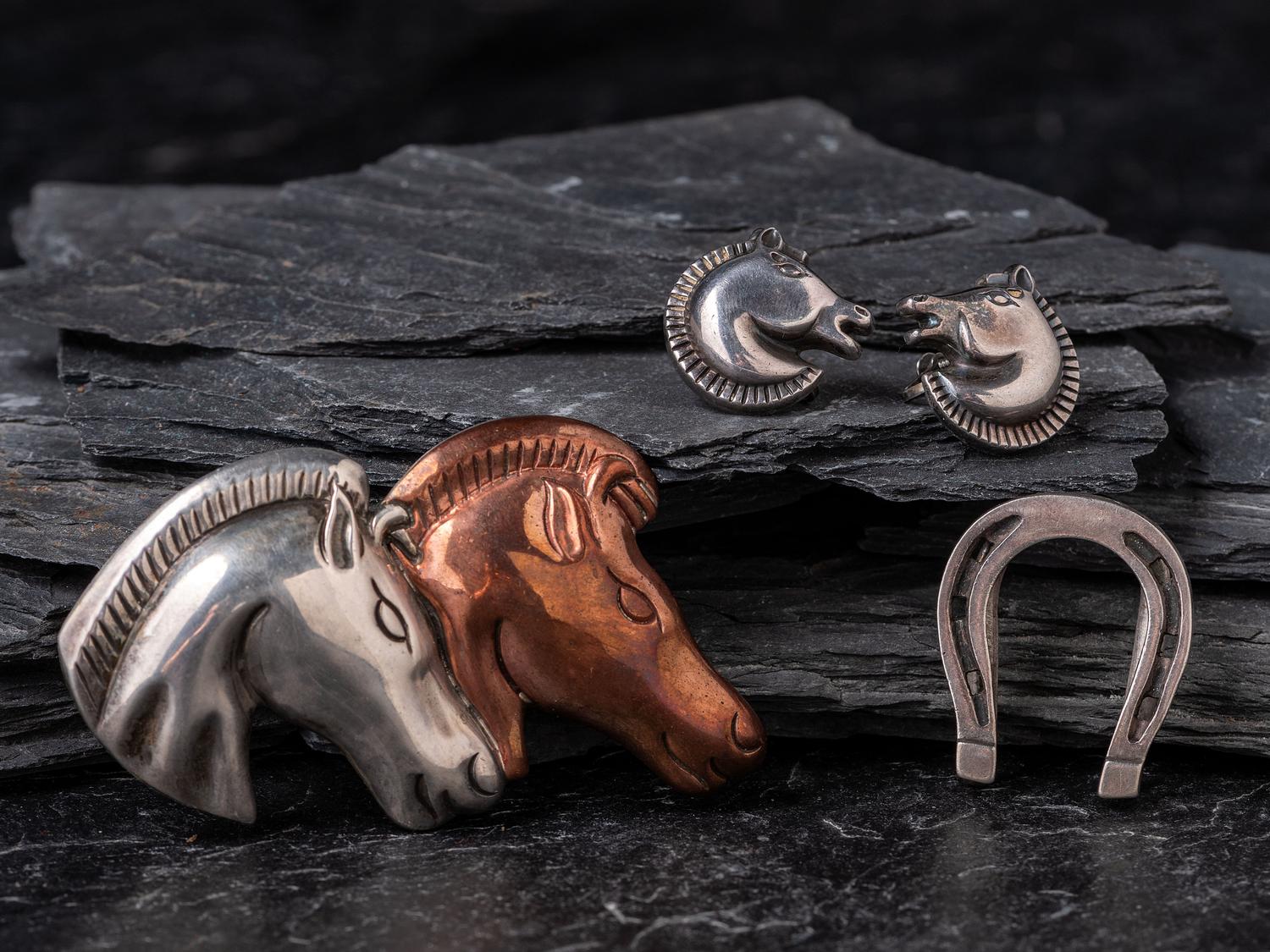 Taxco Equine-Themed Jewelry