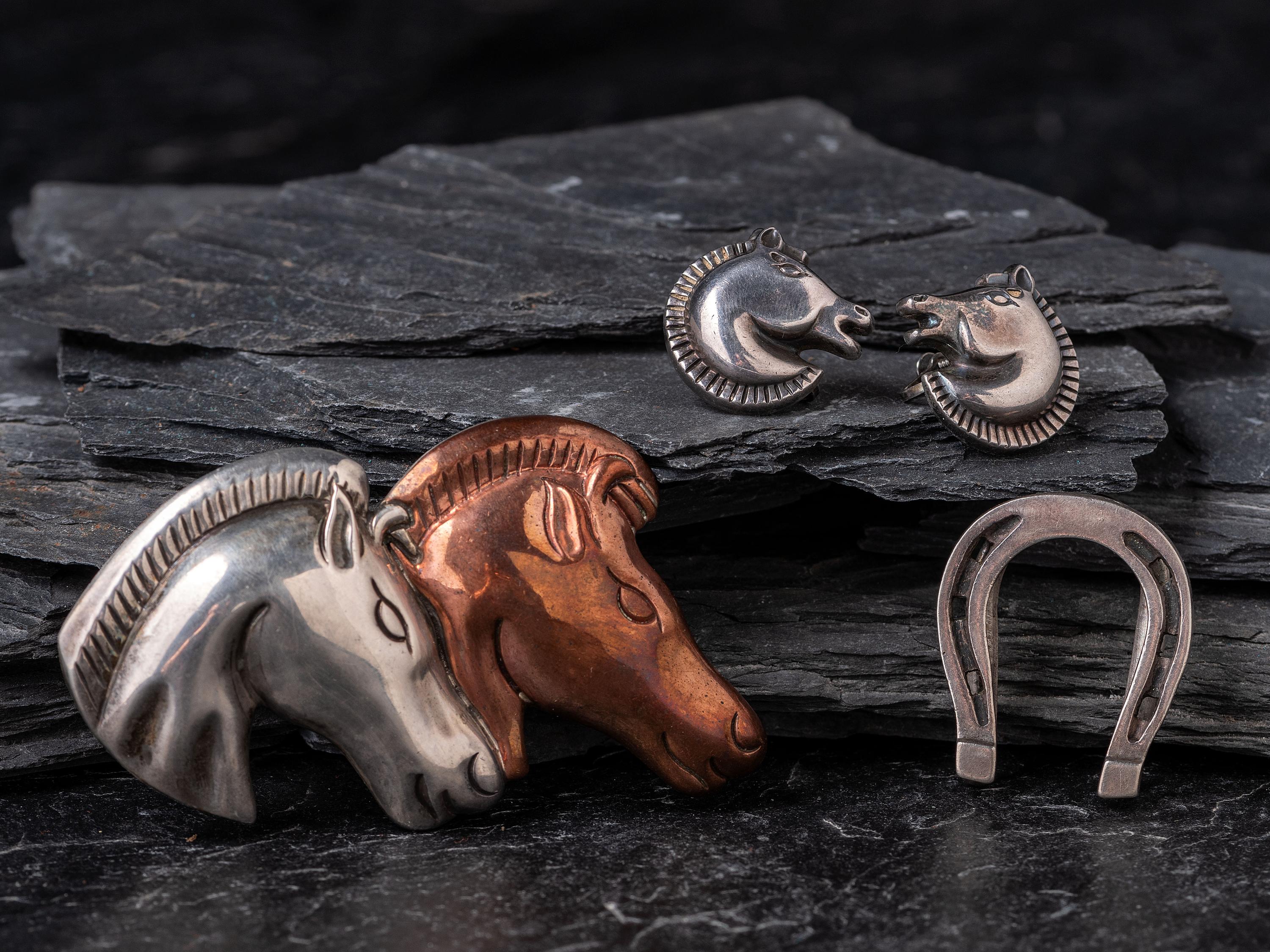 Taxco Equine-Themed Jewelry